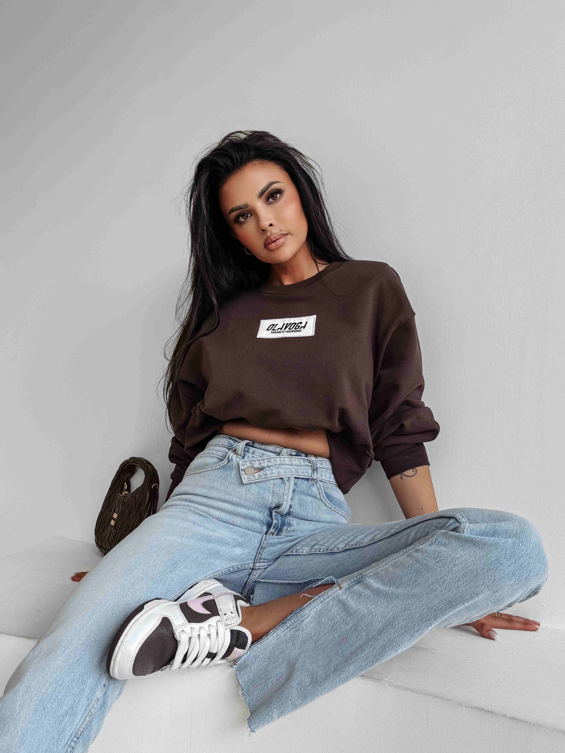 OLAVOGA CINNAMON HAZE PULÓVER