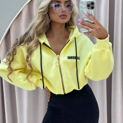 LMN TOLEDO MIKINA S ZIPSOM